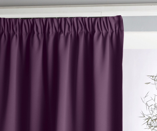 Voda Blackout Curtain with Gathered Header
