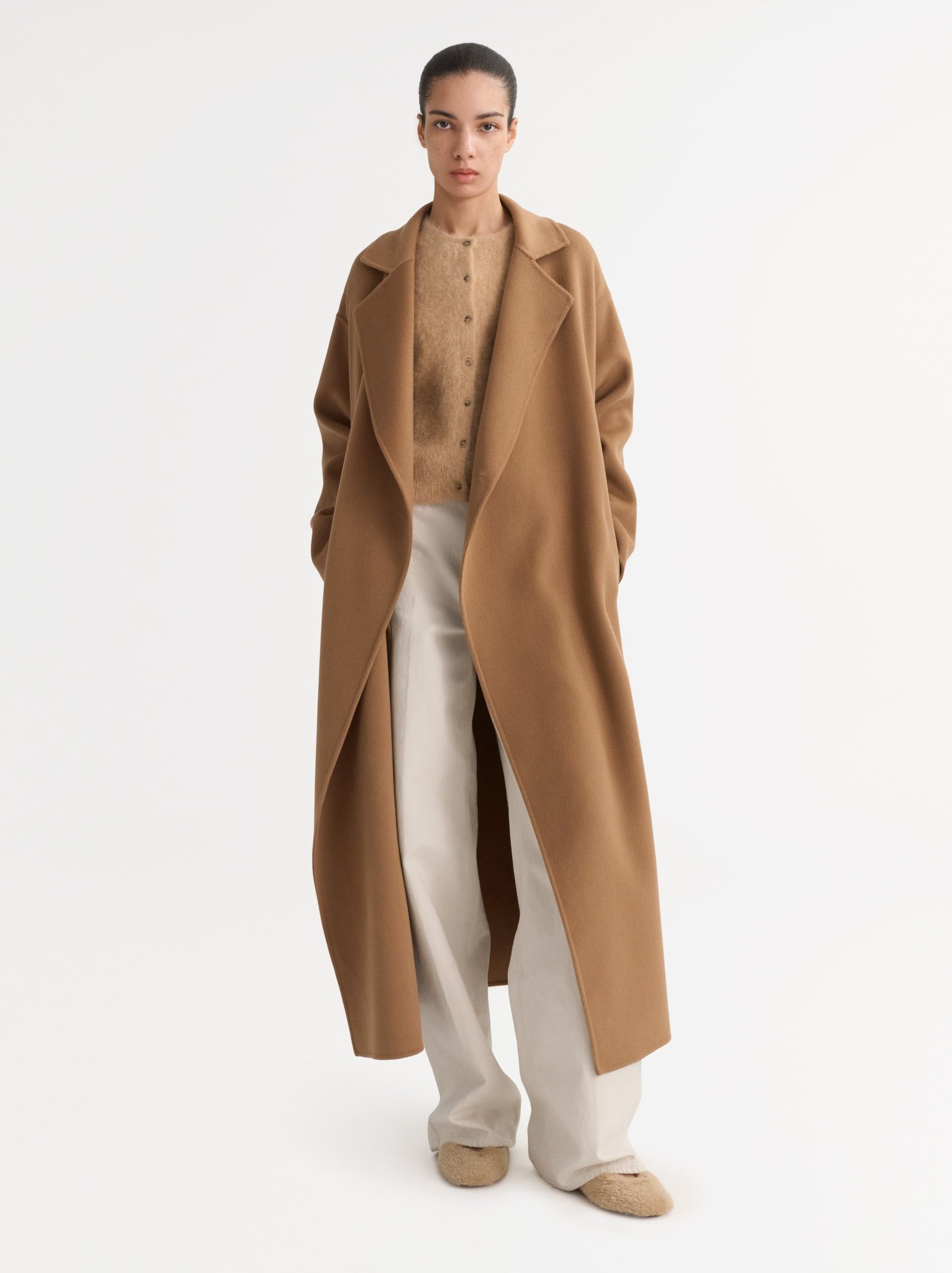 soft goat, Oversized Coat