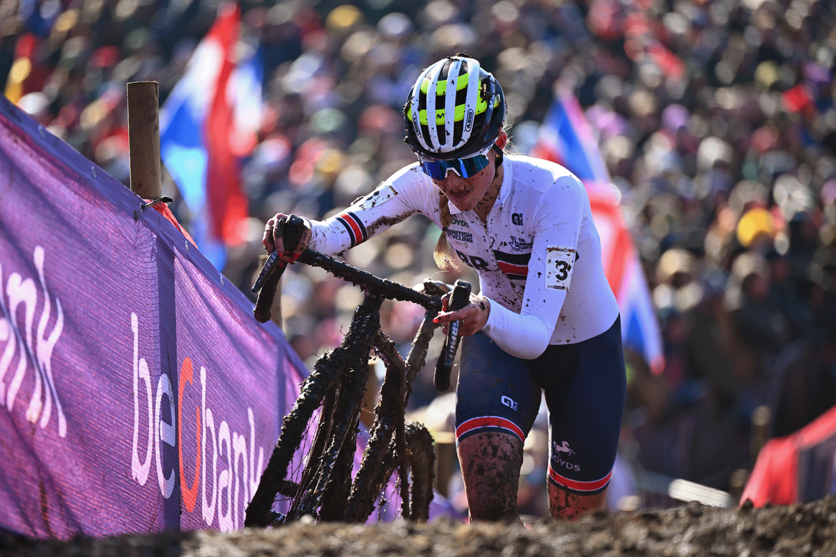 Cat Ferguson competes in Li&eacute;vin after her first year at U23 level
