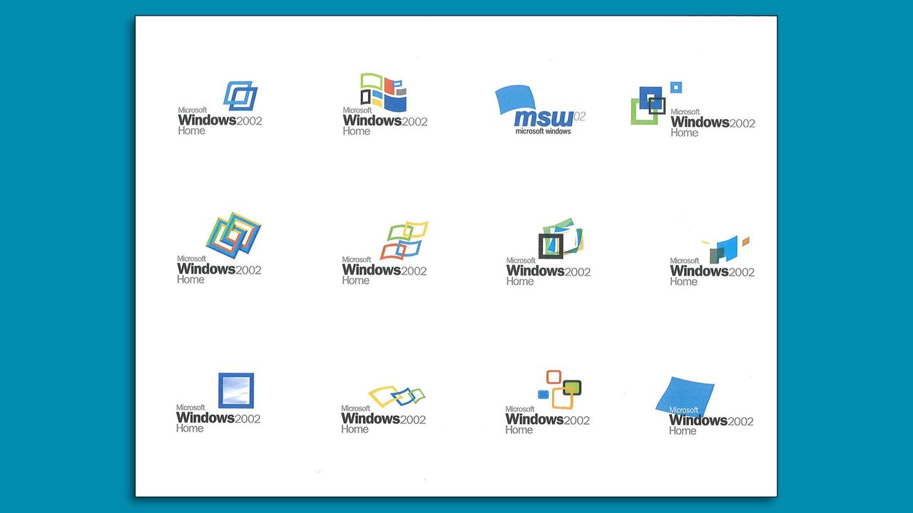 windows xp logos