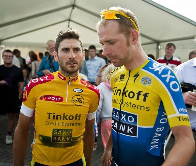 Manuele Boaro (Tinkoff - Saxo) leads the overall with two stages to go