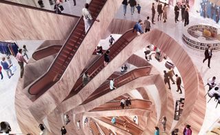New escalators design