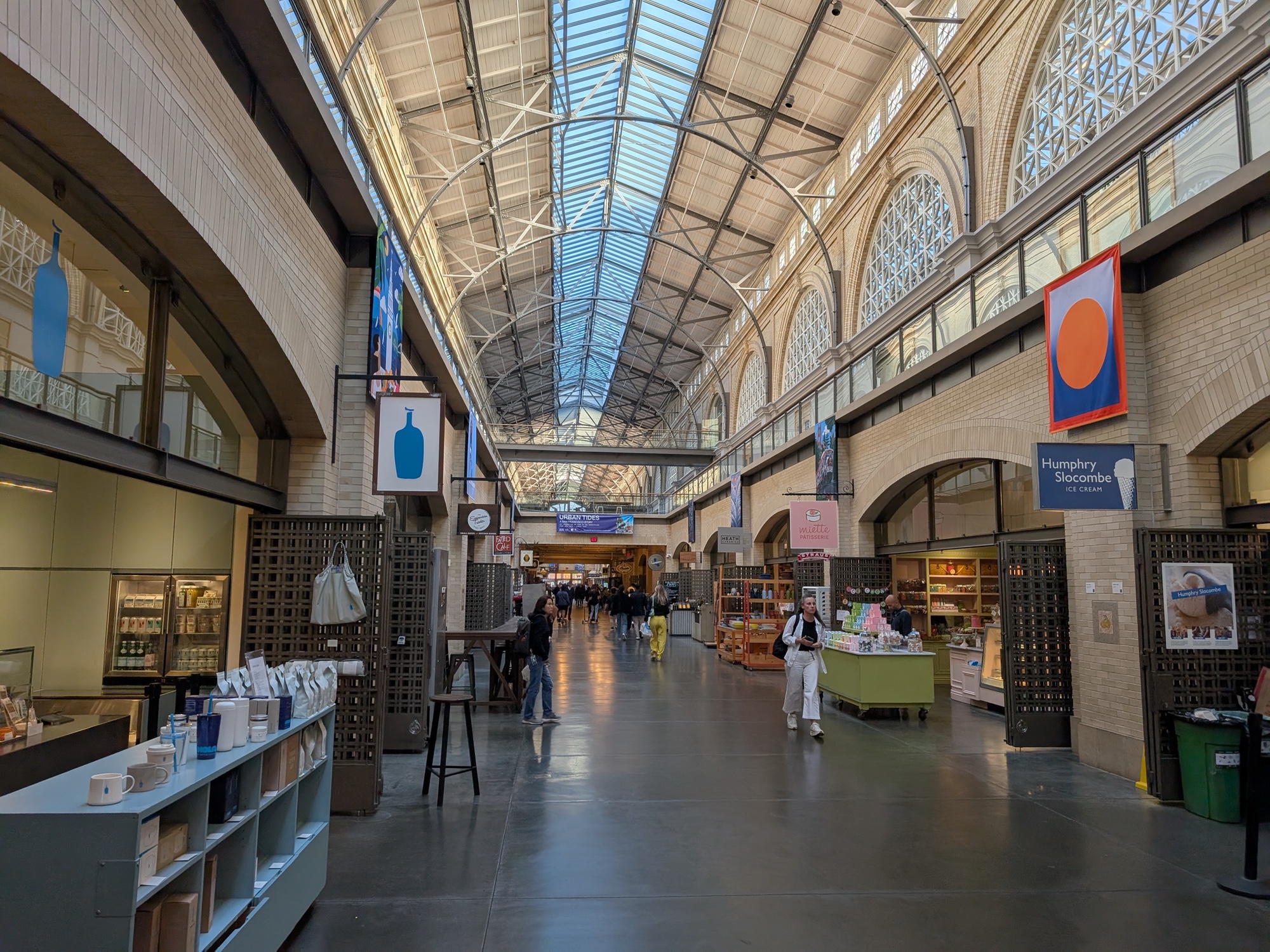 interior of SF Ferry Building shot by Pixel 9 Pro