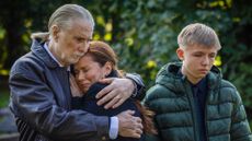 David Threlfall, Anna Friel and Austin Haynes in Unforgivable