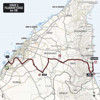 Dubai Tour - Stage 3 Map