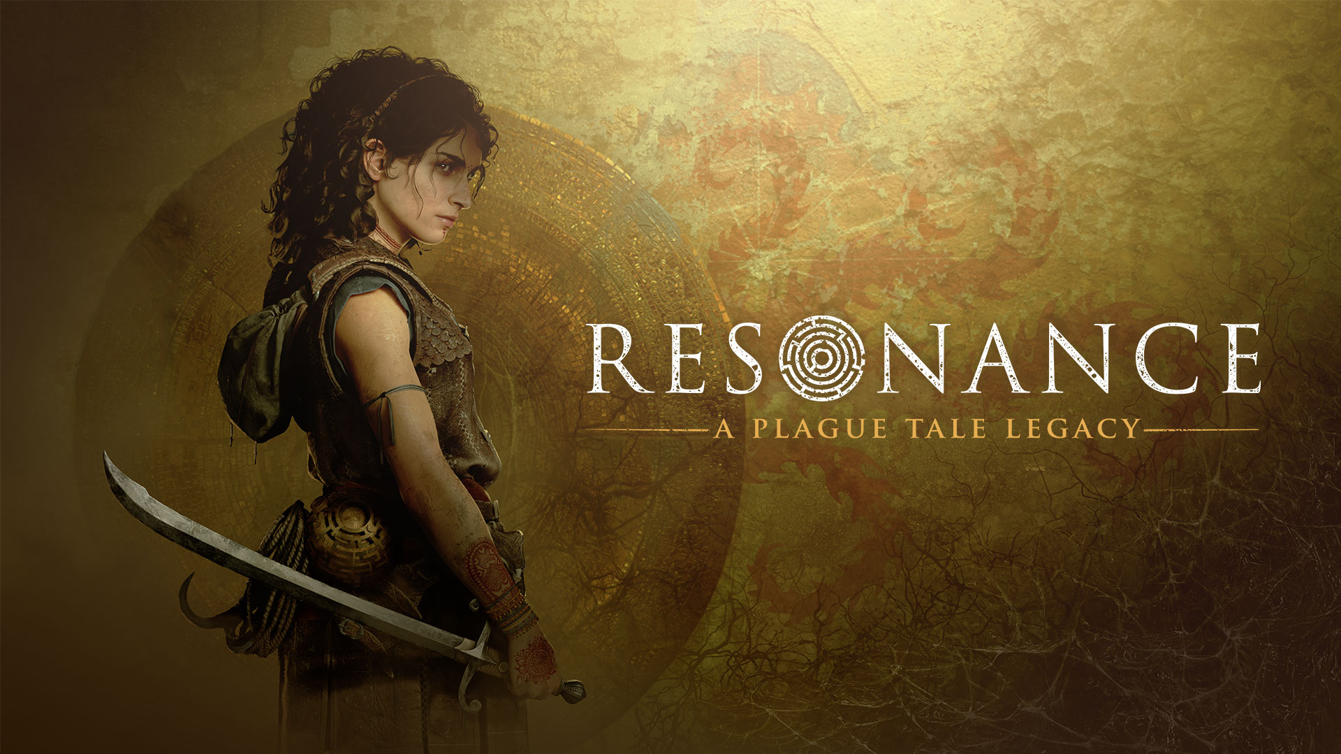 The logo and main hero for Resonance: A Plague Tale Legacy