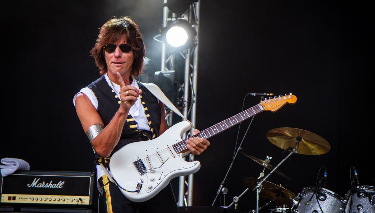 Jeff Beck performs at the Molde International Jazz Festival in Molde, Norway on July 22, 2010