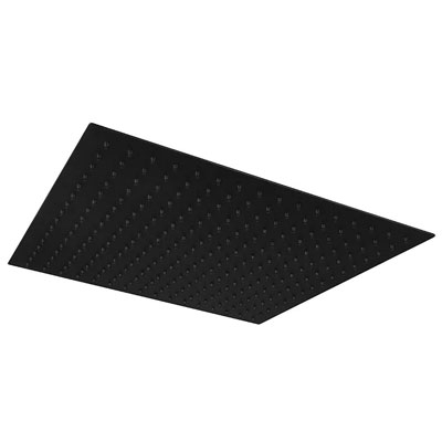 square black concealed shower head