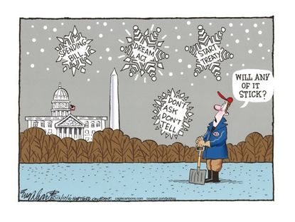 A Congressional dusting?