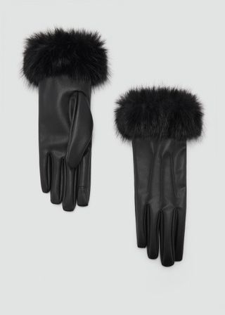 Combined Hair Gloves - Women | Mango Usa