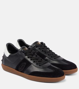 Suede and Leather Sneakers