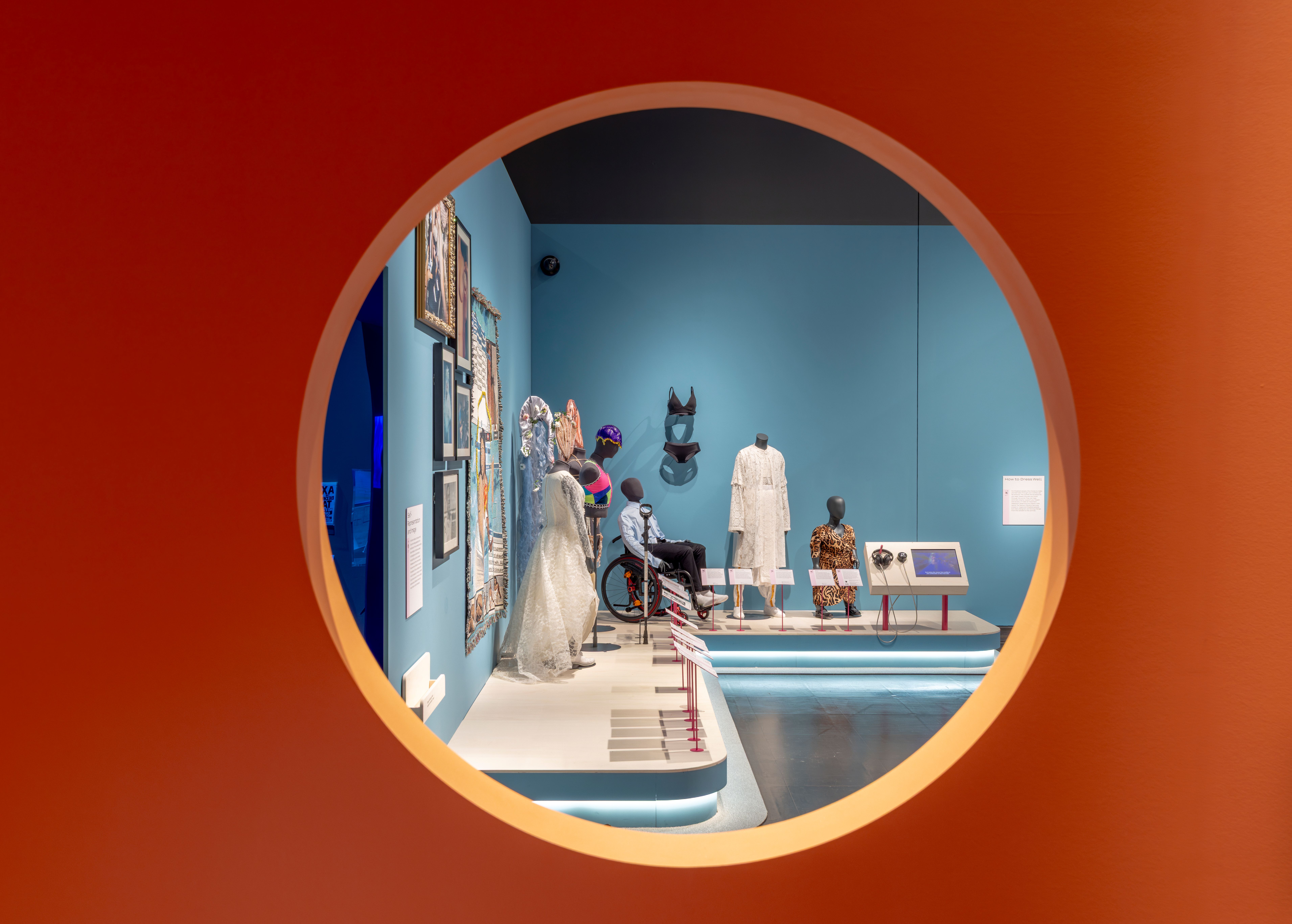 Installation image of Design and Disability at V&A
