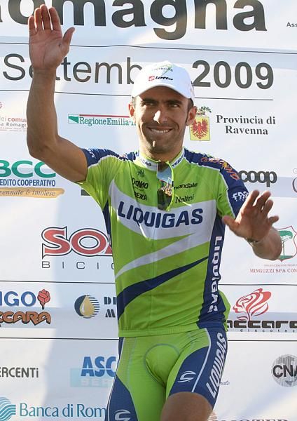 Murilo Fischer (Liquigas) was quite pleased to win the Giro della Romagna.