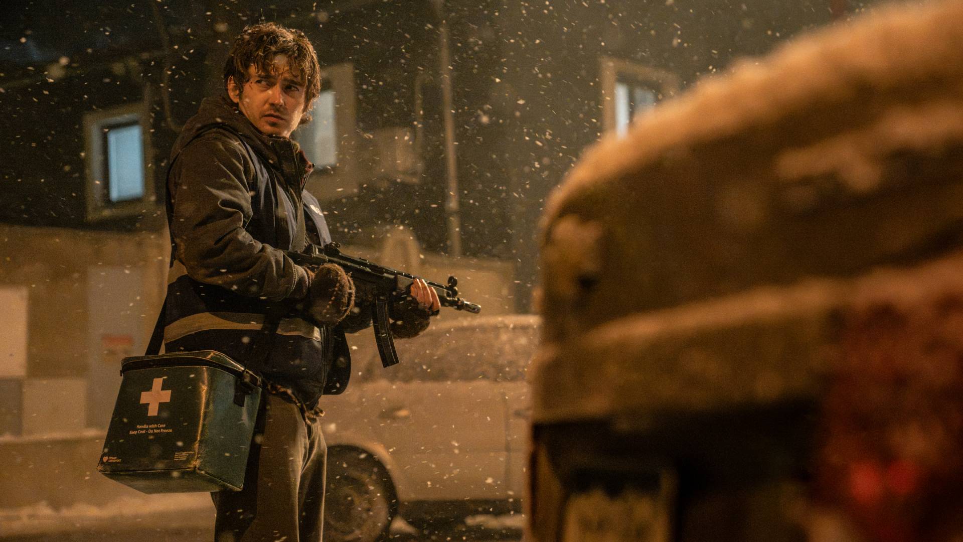 Austin Abrams as Bryan in Resident Evil