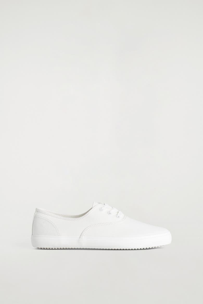 Canvas Plimsoll Sneakers