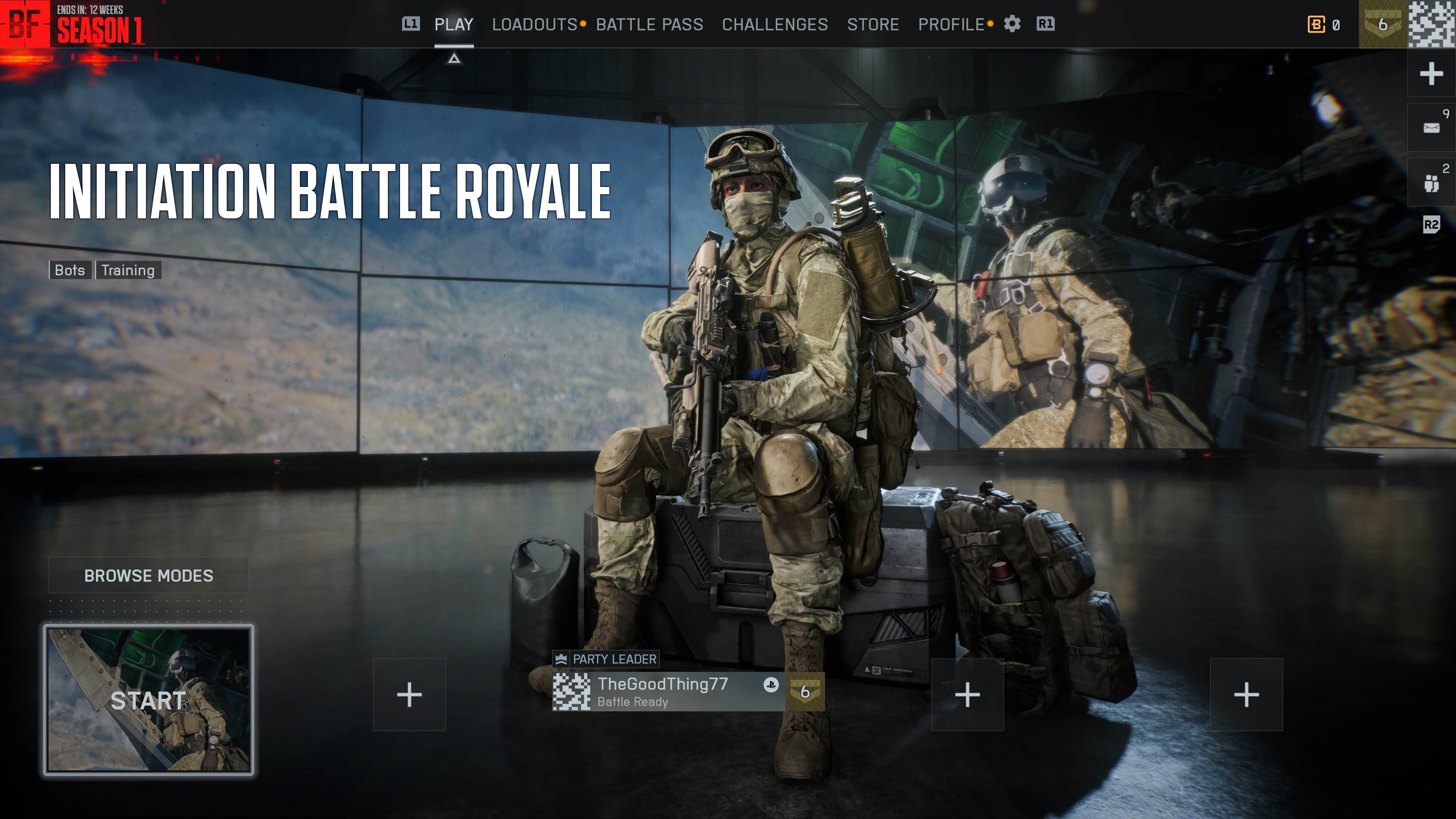 Battlefield 6 Initiation Battle Royale