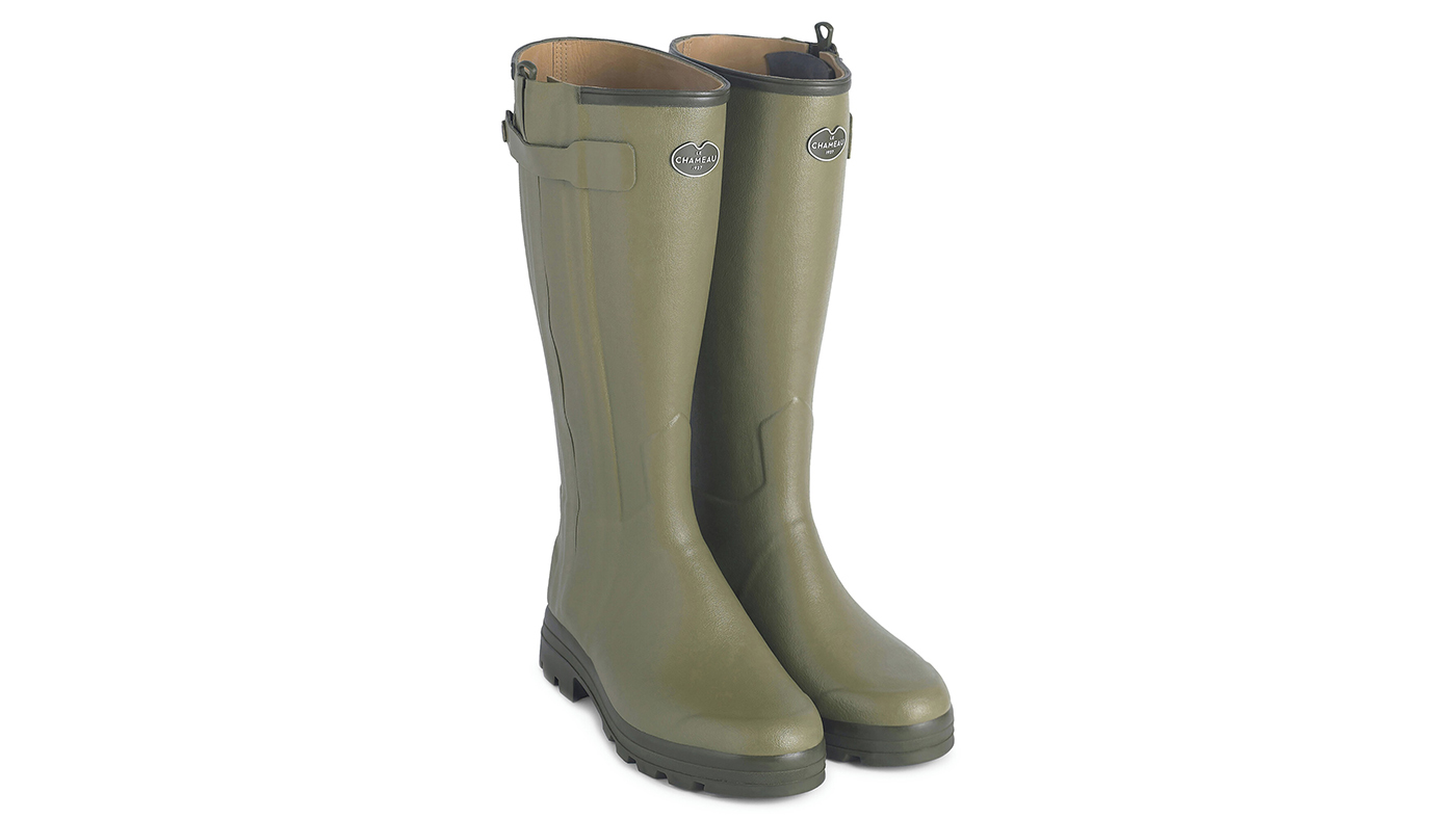 Chasseur wellingtons by Le Chameau, a famous wellington boot brand