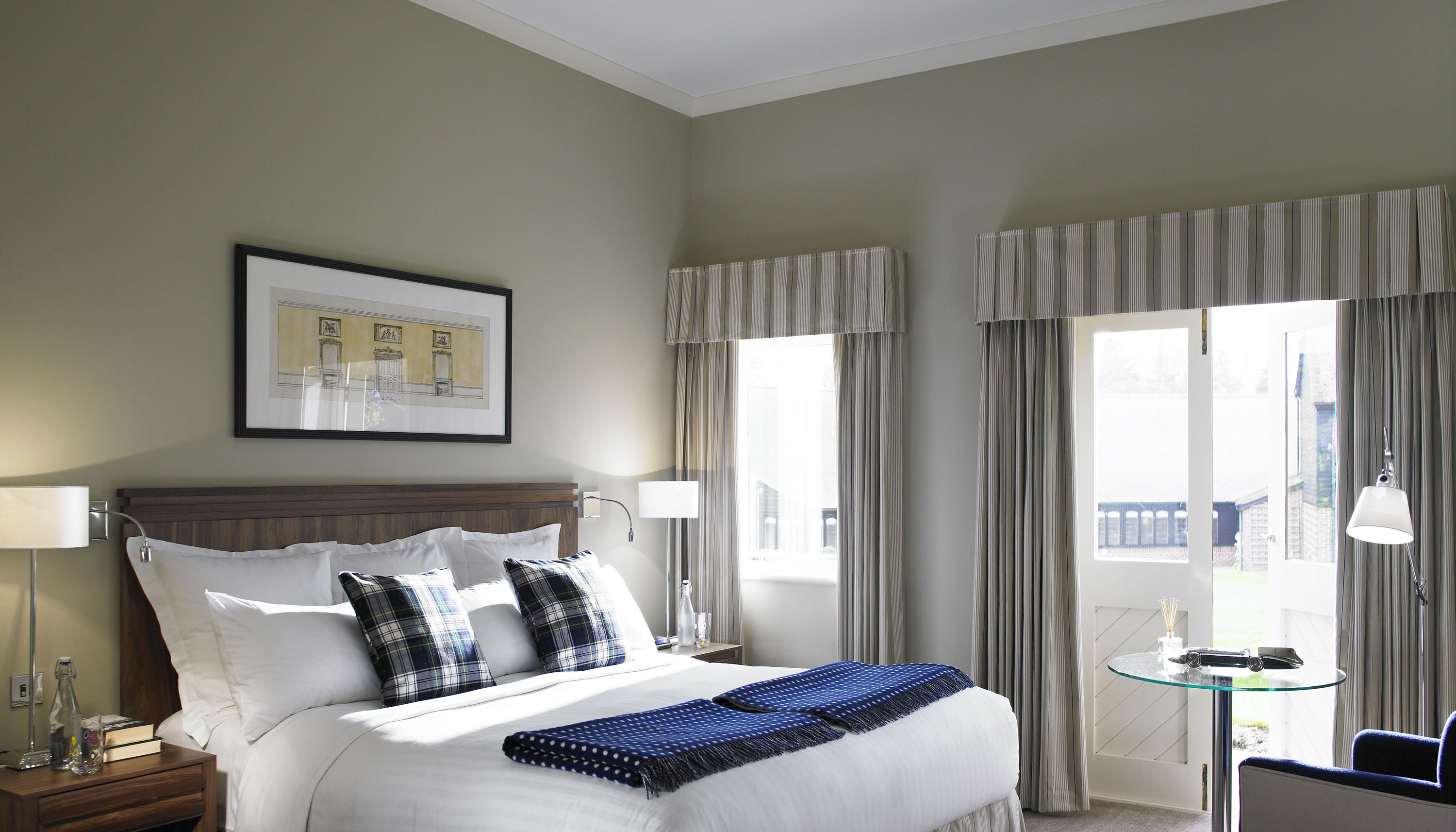 Garden room at the Goodwood Hotel