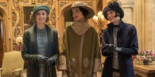 Elizabeth McGovern, Michelle Dockery and Laura Carmichael in Downton Abbey