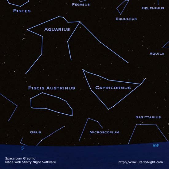 Find Fomalhaut in the Celestial Sea