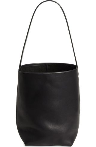 Small Park North/south Leather Tote