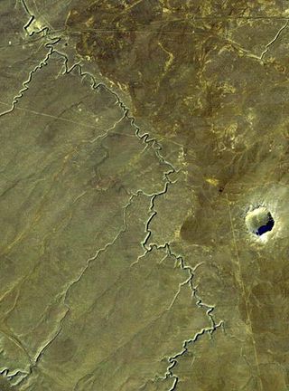 A 50,000 Year-old Crater
