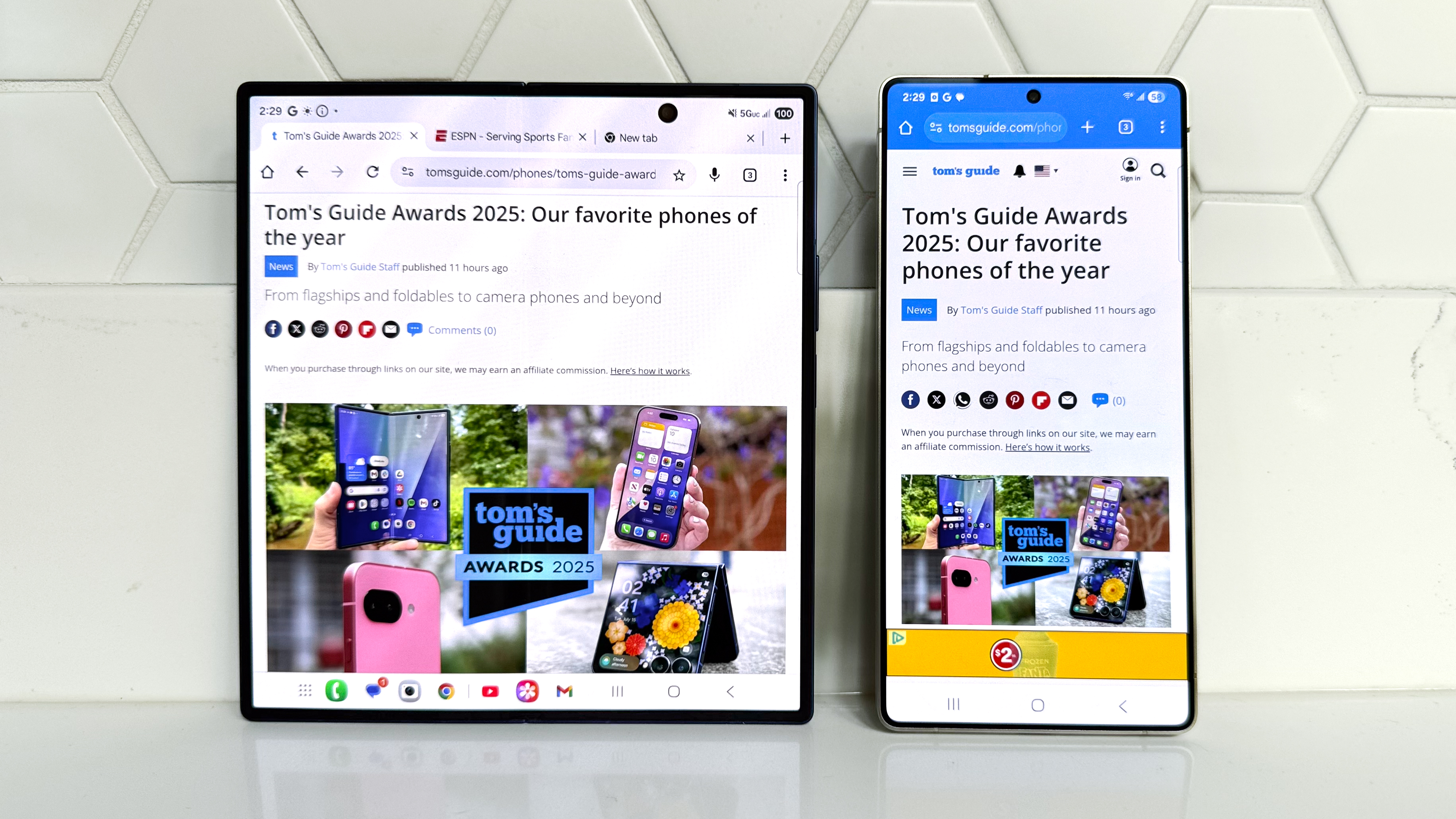 Galaxy Z Fold 7 vs. Galaxy S25 Ultra