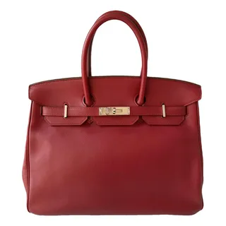 Birkin 35 Leather Handbag