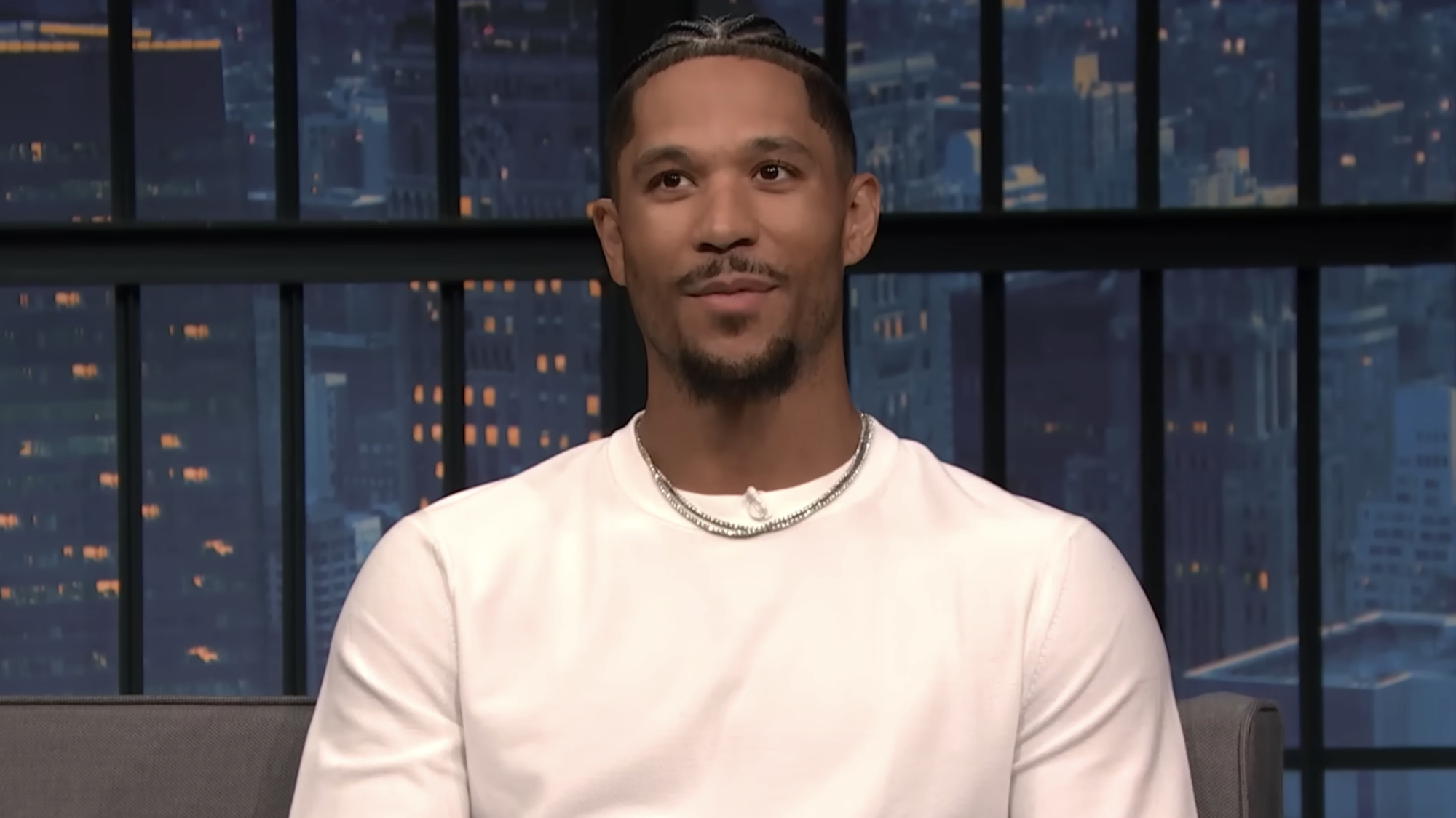 Josh Hart appears on Late Night with Seth Meyers.
