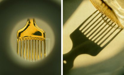 Two afra combs