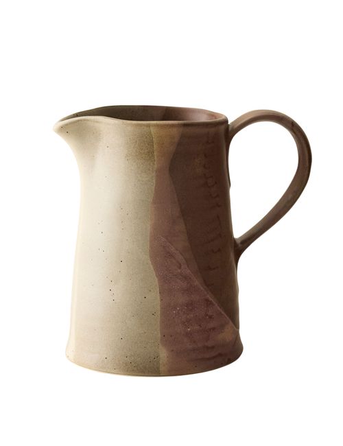 Two-Tone Stoneware Pitcher