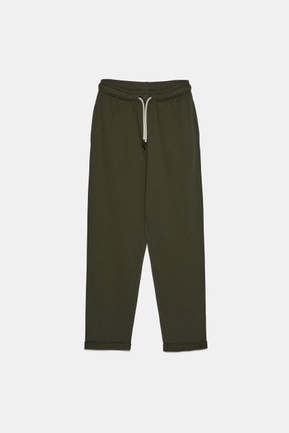 slouch wide leg joggers