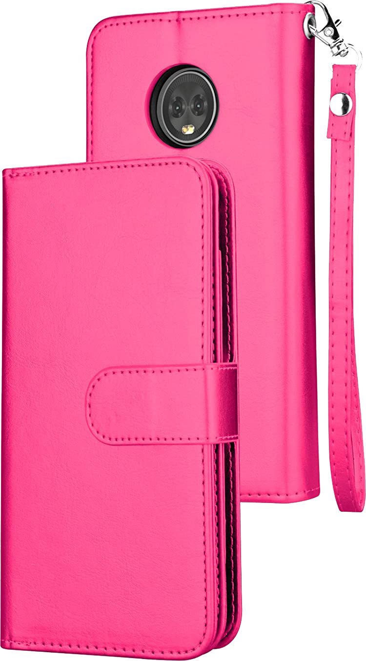 Tekcoo PU Leather Wallet Moto G6 Render