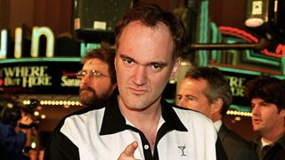 US director Quentin Tarantino arrives at the premiere of Frank Darabont's new film "The Green Mile" in Los Angeles, December 1999.