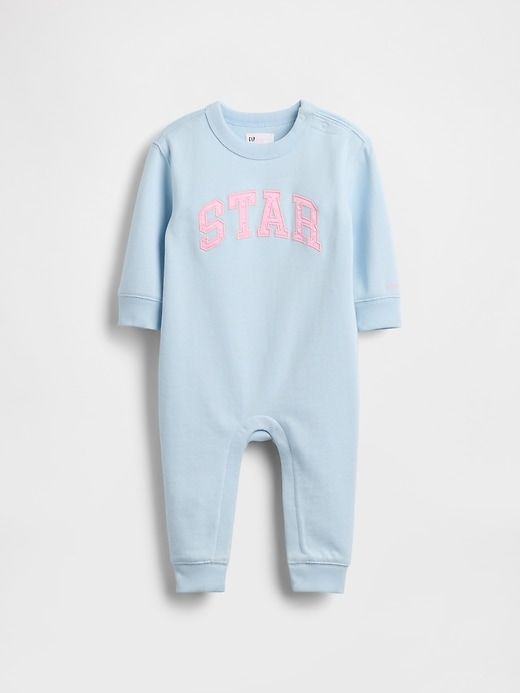 Gap × Sandy Liang Baby Vintagesoft Logo One-Piece