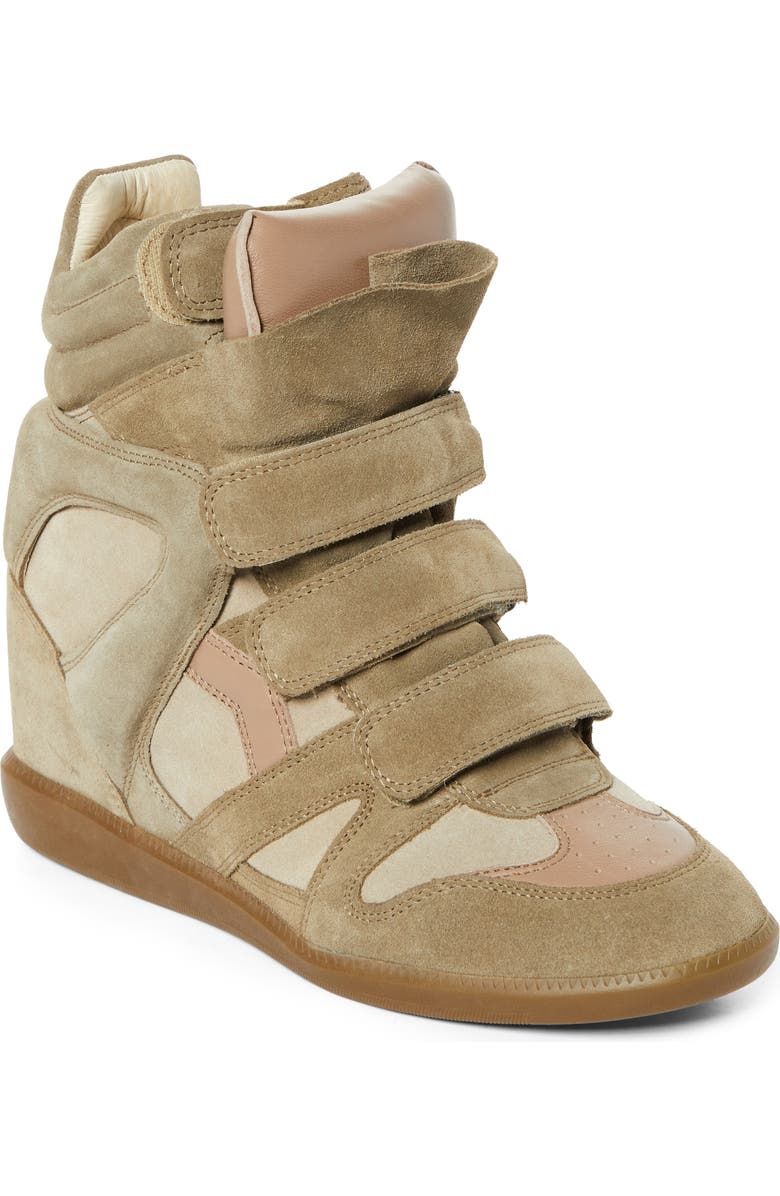 Bekett Hidden Wedge High Top Sneaker