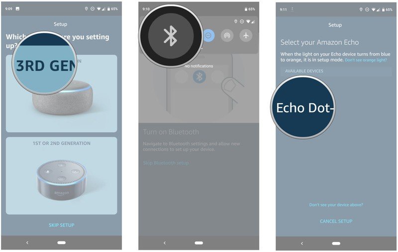 Connecting your Echo with the Amazon Alexa app