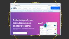 A screen shot of Trello's signup page