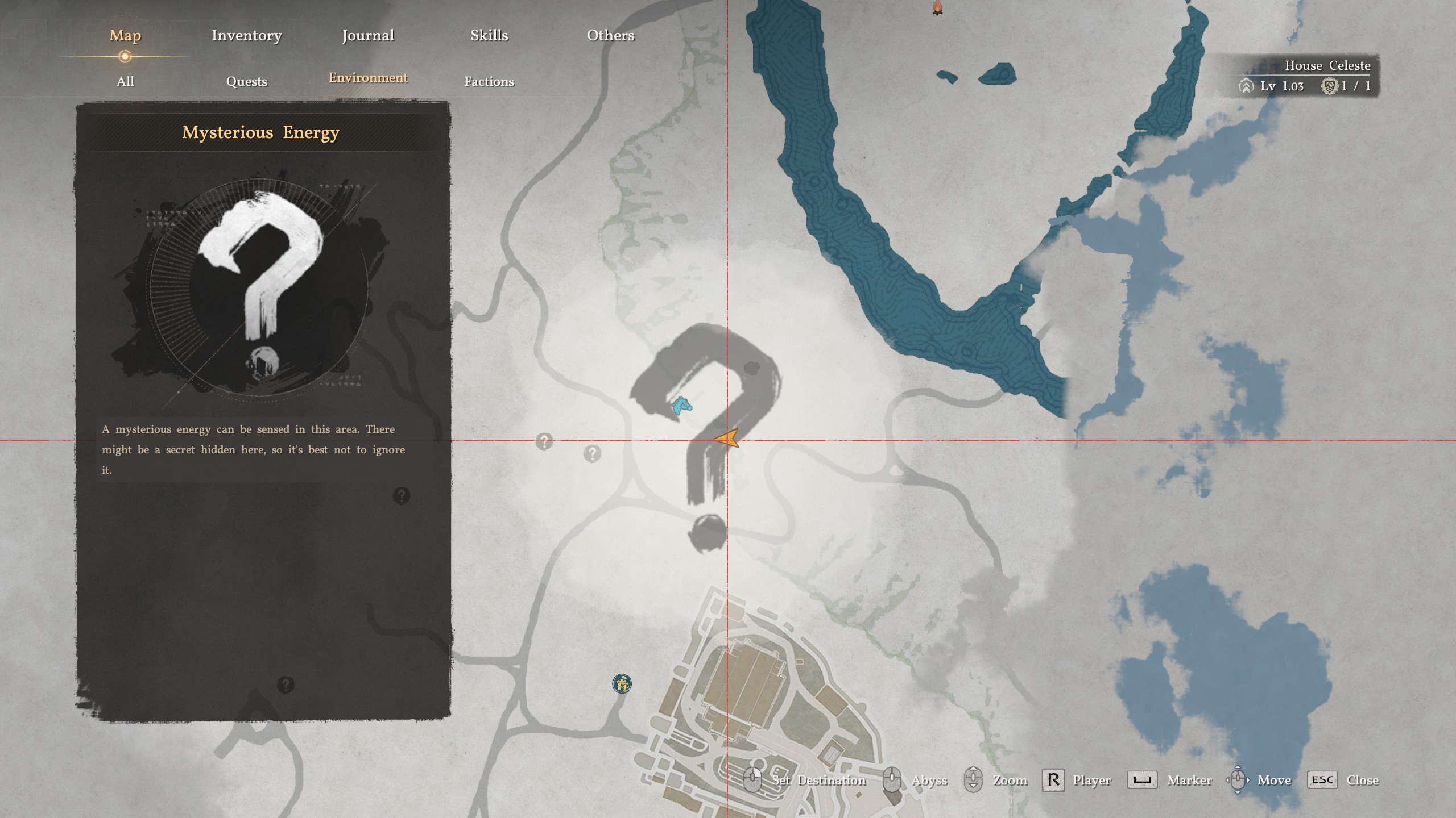 Crimson Desert fast travel - Mysterious Energy