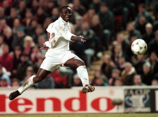 Tony Yeboah enjoyed some memorable days against Liverpool