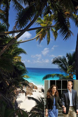Seychelles - William and Kate Royal Honemoon - Prince William - Kate Middleton - Honeymoon - Travel - Marie Claire - Marie Claire UK
