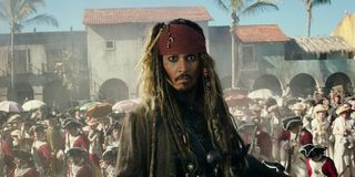 Captain Jack Sparrow in Pirates of the Caribbean: Dead Men Tell No Tales