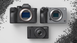 Sony cameras that use SORPLAS recycled plastics