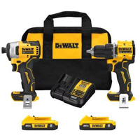 DEWALT ATOMIC MAX Cordless Combo Kit: was $229, now $149 at Home Depot