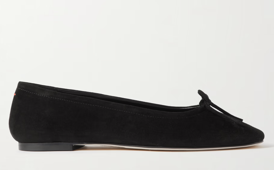 Aeyde, Delfina Suede Ballet Flats