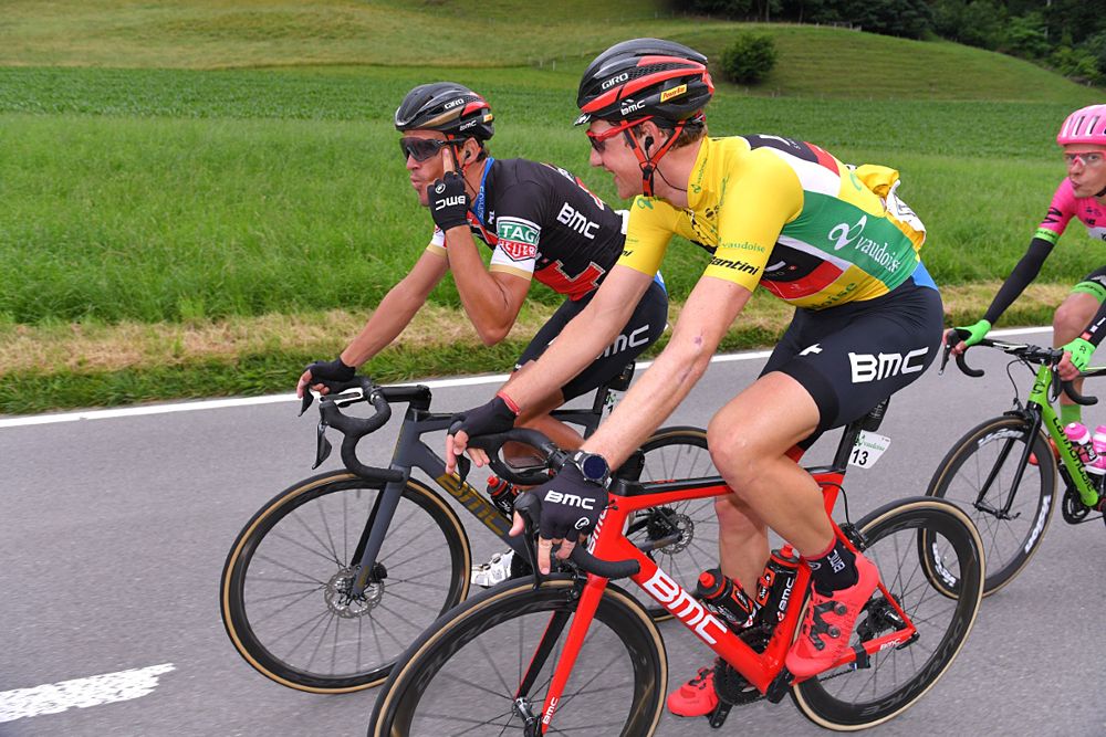 Stefan K&uuml;ng (BMC) stage 4 Tour de Suisse