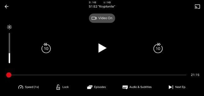 Netflix Audio Only Mode