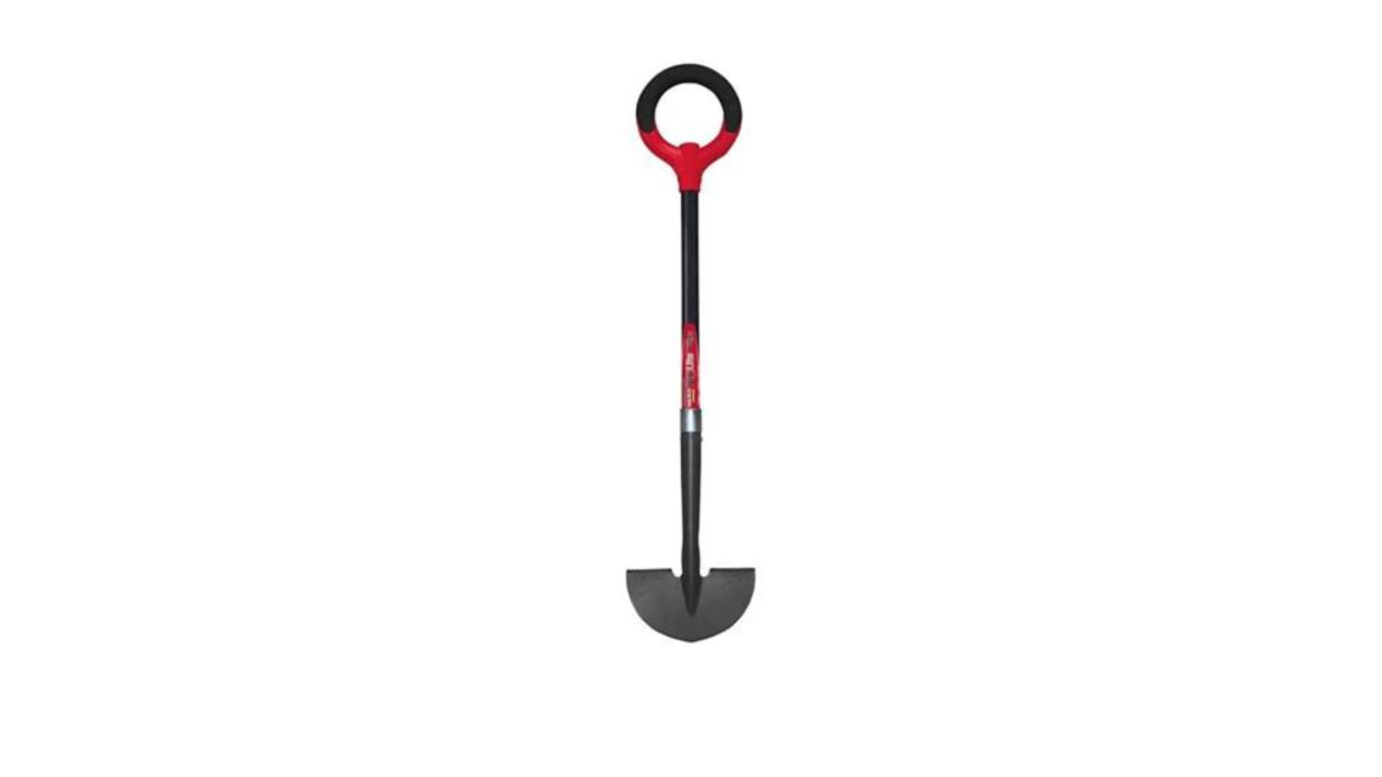 Radius Pro-Lite Manual Edger with O-shape handle and crescent blade on white background