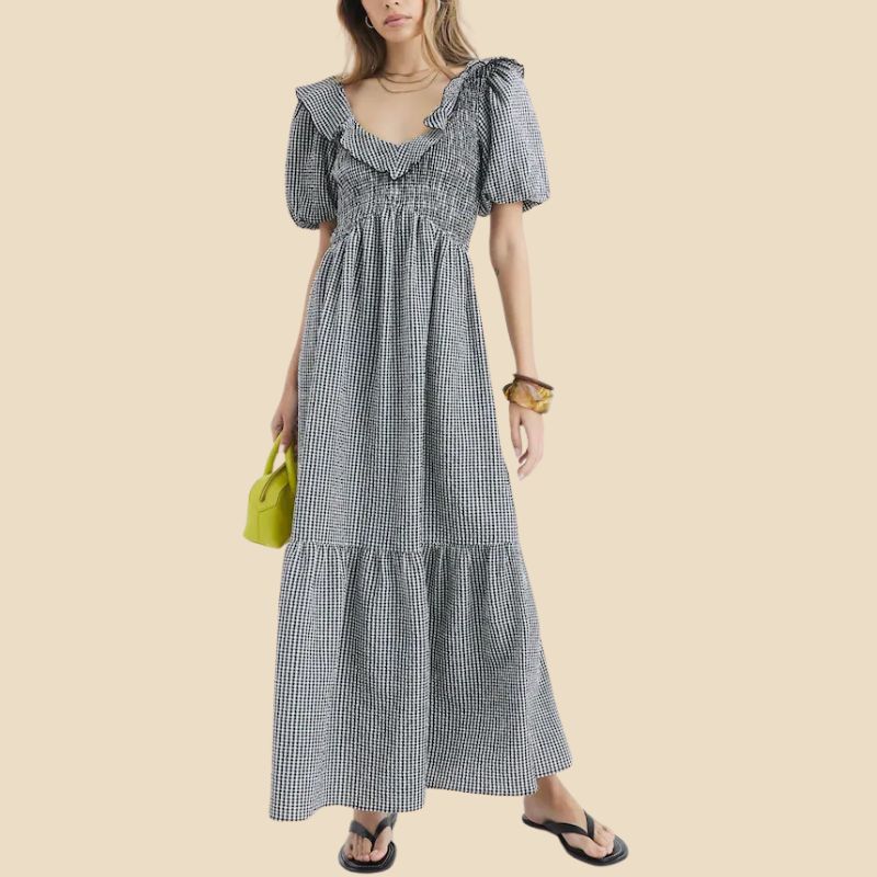 Image of next gingham dress