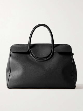 Maude Textured-Leather Tote